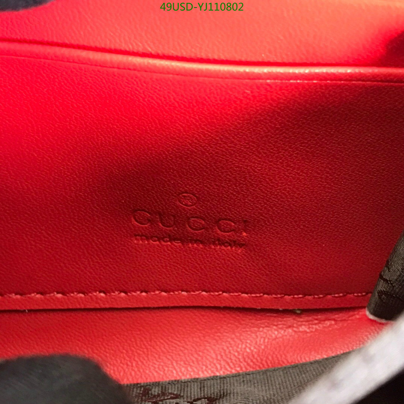 Gucci Bag-(4A)-Wallet-,Code: YJ110802,$:49USD