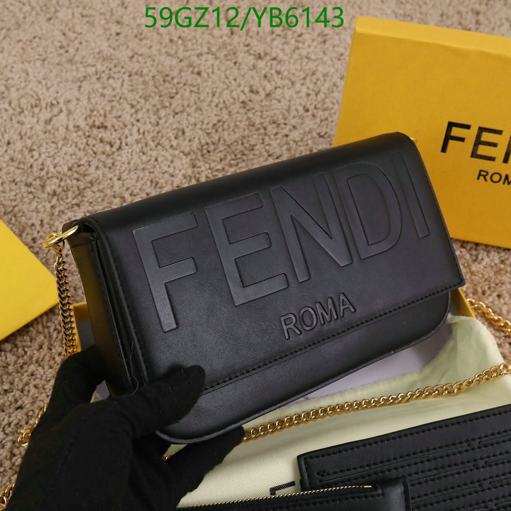 Fendi Bag-(4A)-Diagonal-,Code: YB6143,$: 59USD