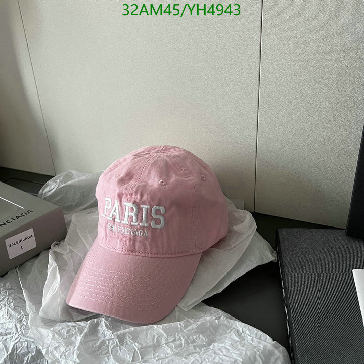 Cap -(Hat)-Balenciaga, Code: YH4943,$: 32USD