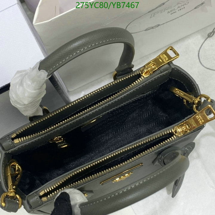 Prada Bag-(Mirror)-Diagonal-,Code: YB7467,$: 275USD