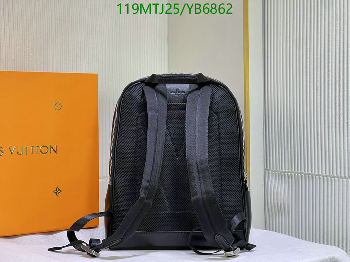 LV Bags-(4A)-Backpack-,Code: YB6862,$: 119USD