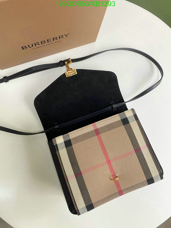 Burberry Bag-(Mirror)-Diagonal-,Code: XB3293,$: 199USD