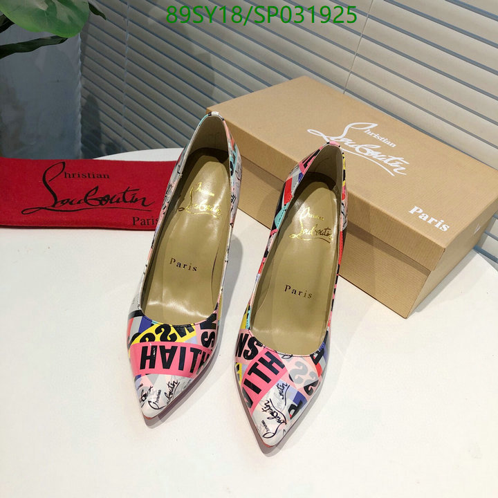 Women Shoes- Christian Louboutin, Code: SP031925,$: 89USD