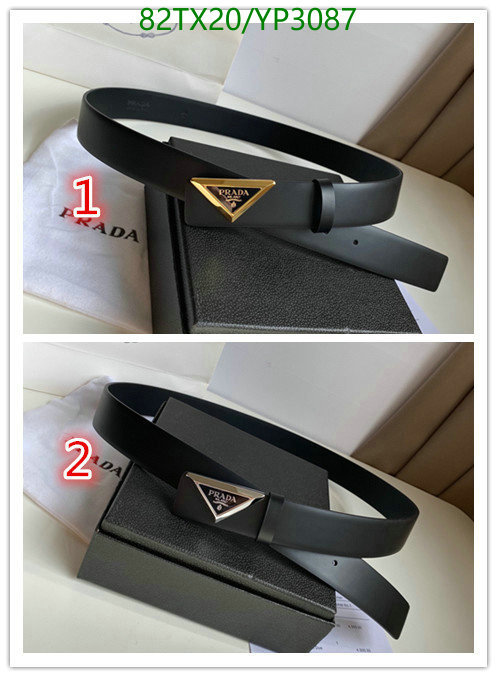 Belts-Prada, Code: YP3087,$: 82USD