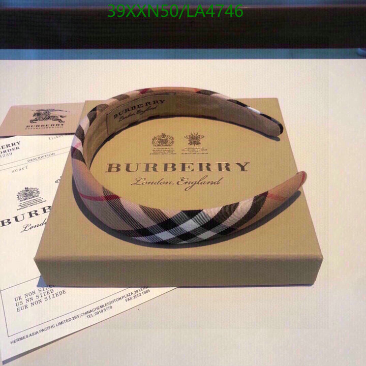 Headband-Burberry, Code: LA4746,$: 39USD