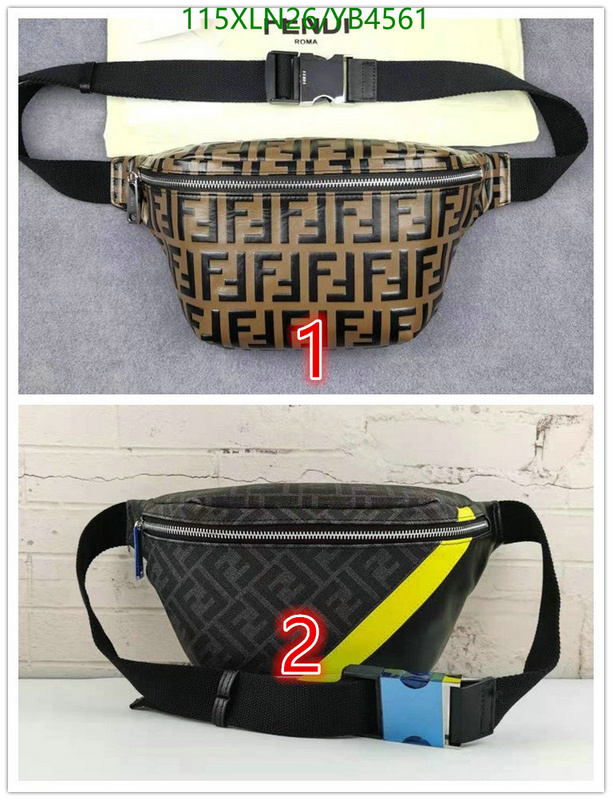 Fendi Bag-(4A)-Diagonal-,Code: YB4561,$: 115USD