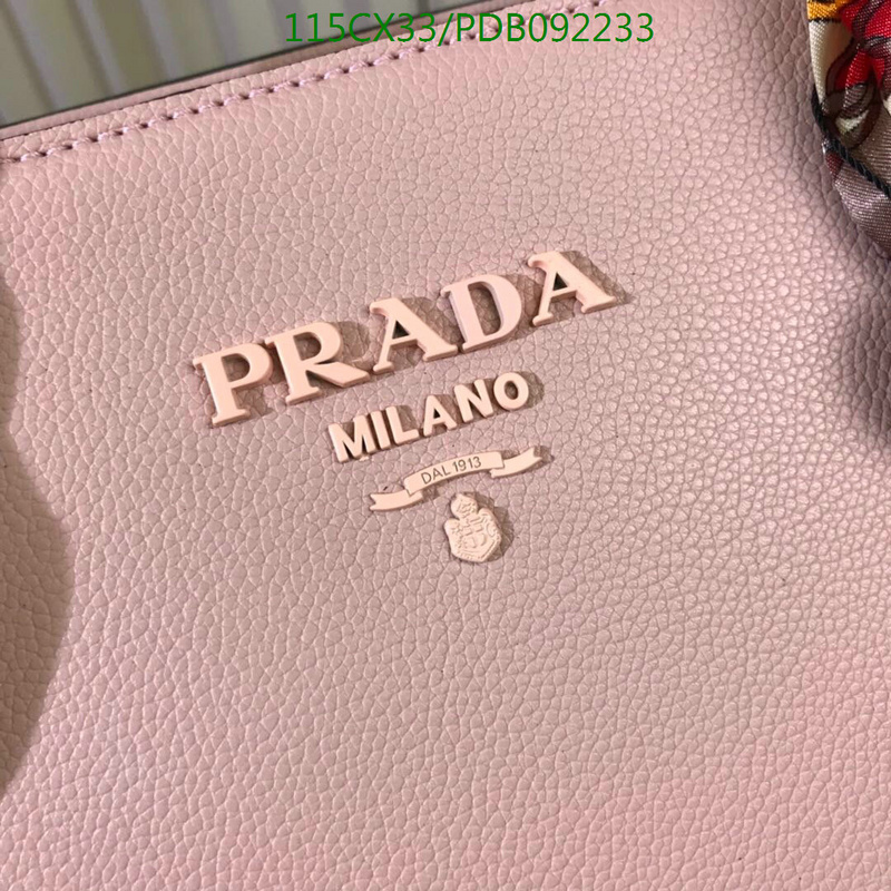 Prada Bag-(4A)-Handbag-,Code: PDB092233,$:115USD