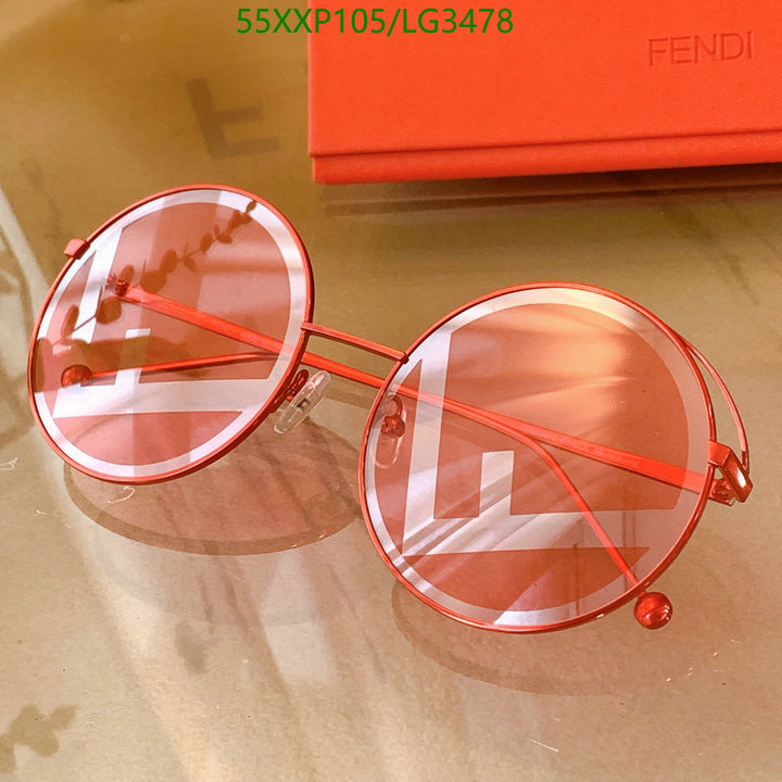 Glasses-Fendi, Code: LG3478,$: 55USD