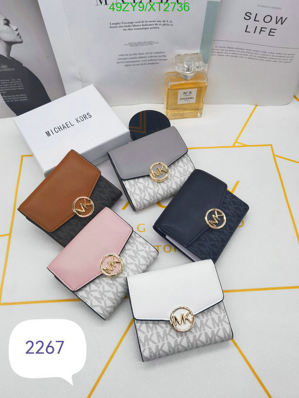 Michael Kors Bag-(4A)-Wallet-,Code: XT2736,$: 49USD