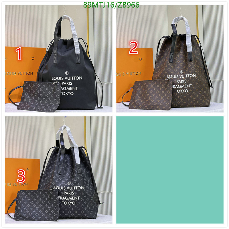 LV Bags-(4A)-Handbag Collection-,Code: ZB966,$: 89USD