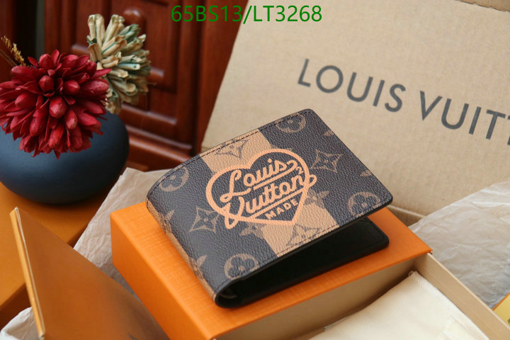 LV Bags-(Mirror)-Wallet-,Code: LT3268,$: 65USD