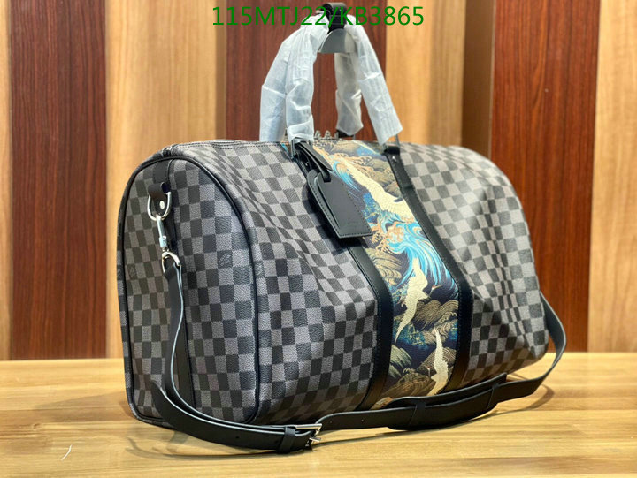 LV Bags-(4A)-Keepall BandouliRe 45-50-,Code: KB3865,$: 115USD