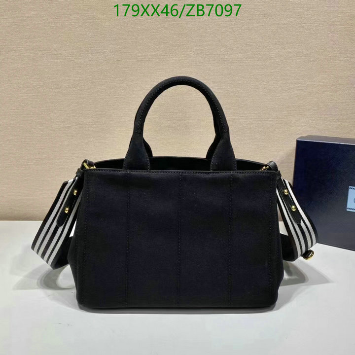 Prada Bag-(Mirror)-Handbag-,Code: ZB7097,$: 179USD