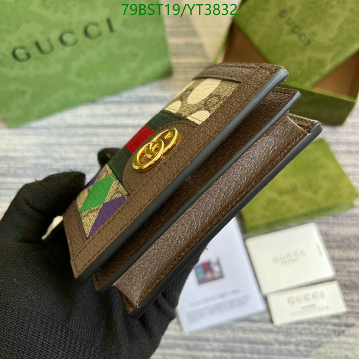 Gucci Bag-(Mirror)-Wallet-,Code: YT3832,$: 79USD