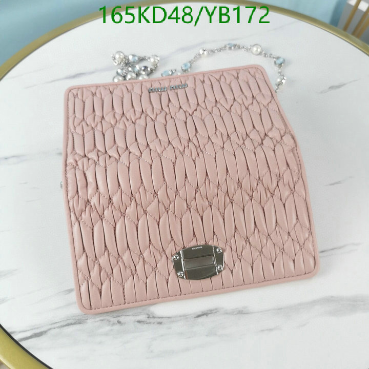 Miu Miu Bag-(Mirror)-Diagonal-,Code: YB172,$: 165USD