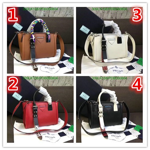 Prada Bag-(Mirror)-Handbag-,Code: PDB060804,$: 309USD