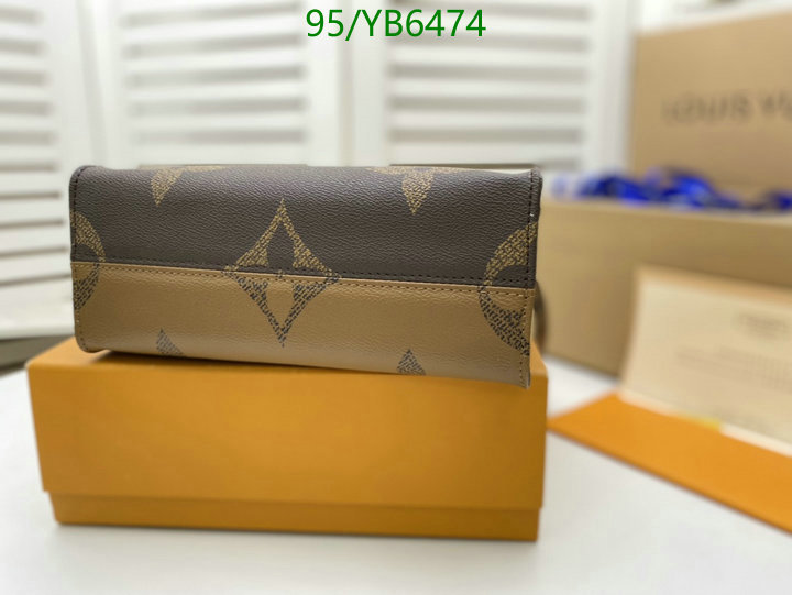 LV Bags-(4A)-Handbag Collection-,Code: YB6474,$: 95USD