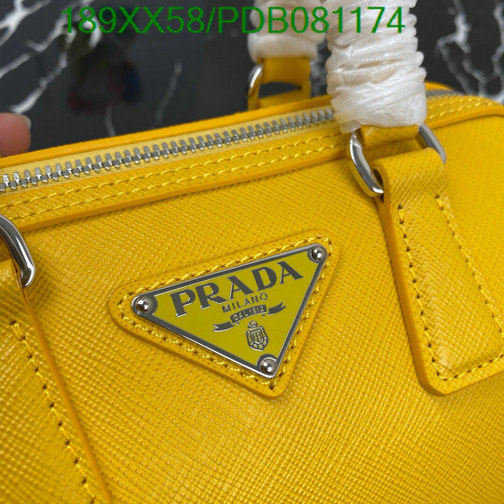 Prada Bag-(Mirror)-Diagonal-,Code:PDB081174,$:189USD