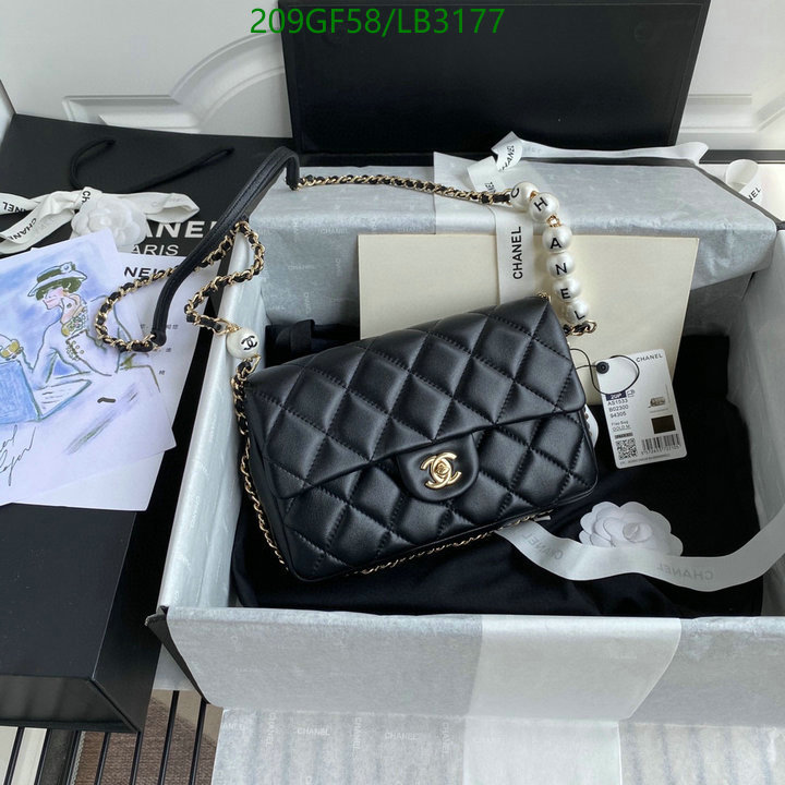 Chanel Bags -(Mirror)-Diagonal-,Code: LB3177,$: 209USD