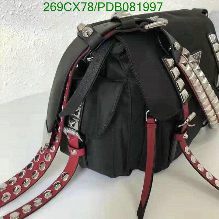 Prada Bag-(Mirror)-Diagonal-,Code: PDB081997,$:269USD