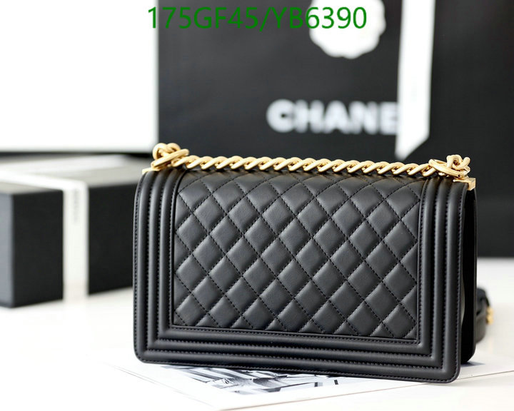 Chanel Bags -(Mirror)-Le Boy,Code: YB6390,$: 175USD