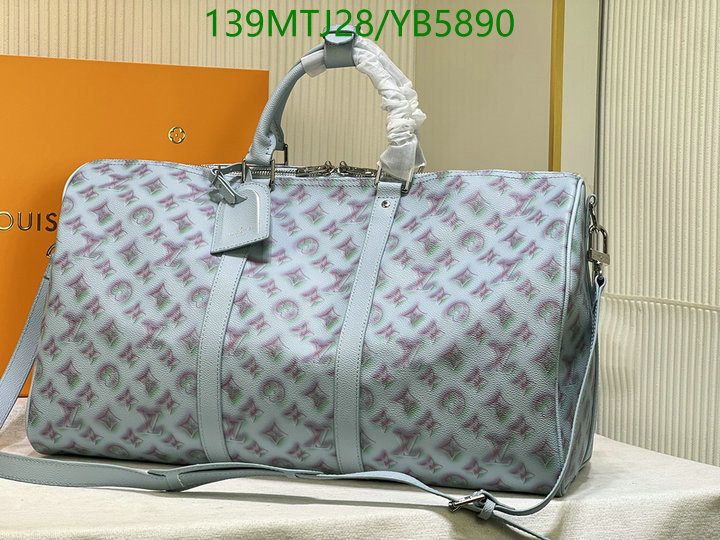 LV Bags-(4A)-Keepall BandouliRe 45-50-,Code: YB5890,$: 139USD