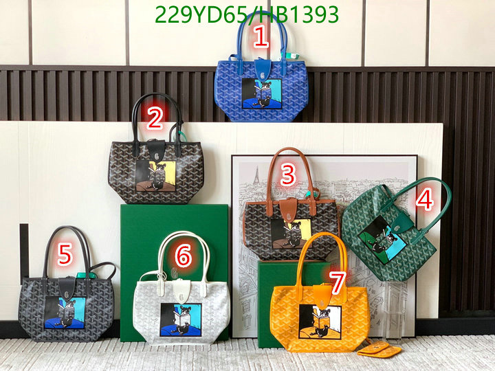 Goyard Bag-(Mirror)-Handbag-,Code: HB1393,$: 229USD