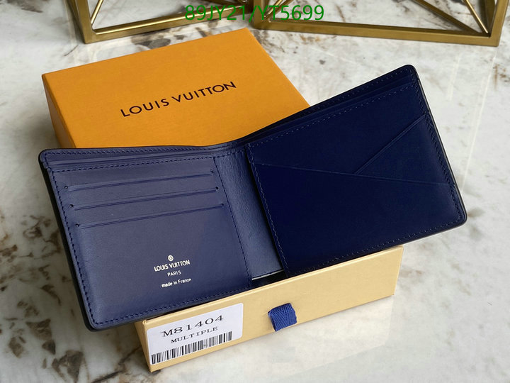 LV Bags-(Mirror)-Wallet-,Code: YT5699,$: 89USD