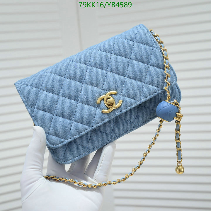 Chanel Bags ( 4A )-Diagonal-,Code: YB4589,$: 79USD