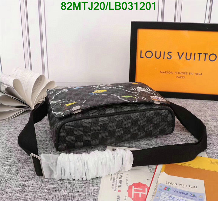 LV Bags-(4A)-Pochette MTis Bag-Twist-,Code: LB031201,$: 82USD