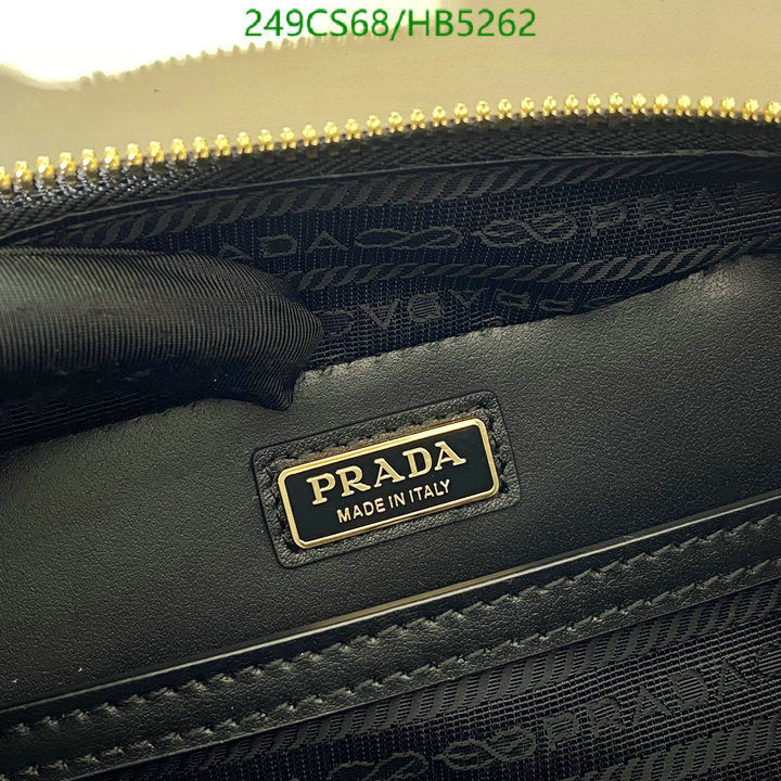 Prada Bag-(Mirror)-Diagonal-,Code: HB5262,$: 249USD