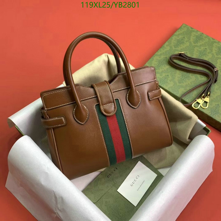 Gucci Bag-(4A)-Diagonal-,Code: YB2801,$: 119USD