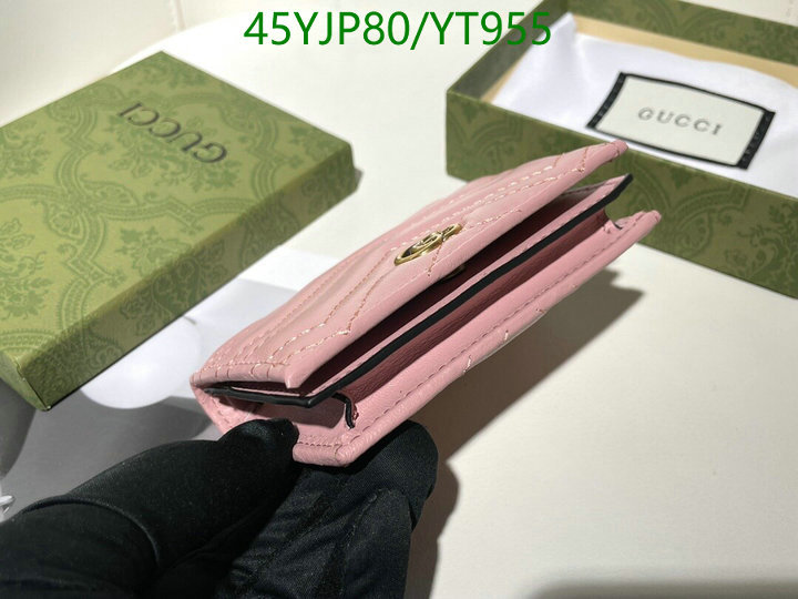 Gucci Bag-(4A)-Wallet-,Code: YT955,$: 45USD