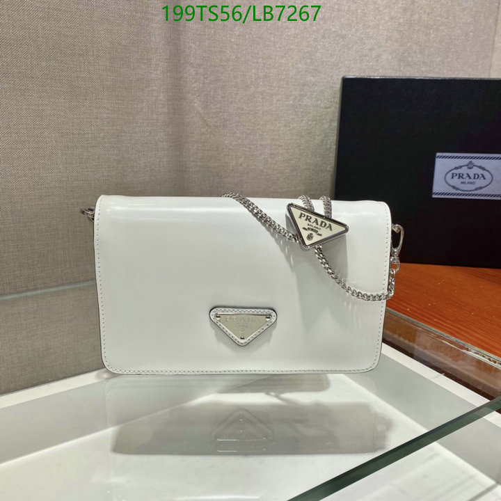 Prada Bag-(Mirror)-Diagonal-,Code: LB7267,$: 199USD