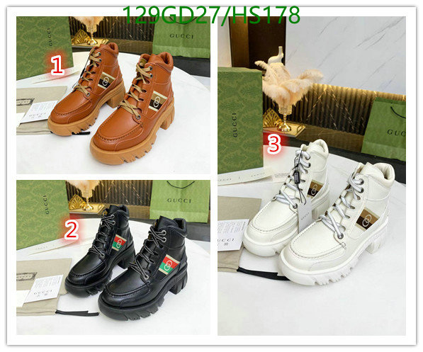 Women Shoes-Gucci, Code: HS178,$: 129USD