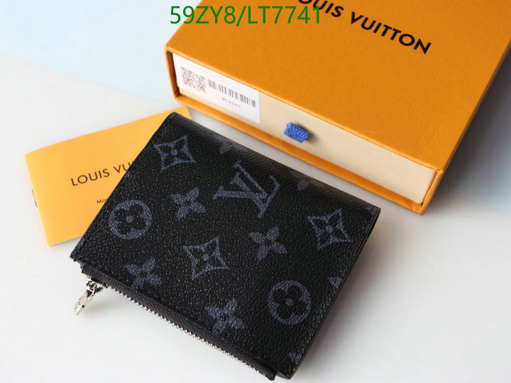 LV Bags-(4A)-Wallet-,Code: LT7741,$: 59USD