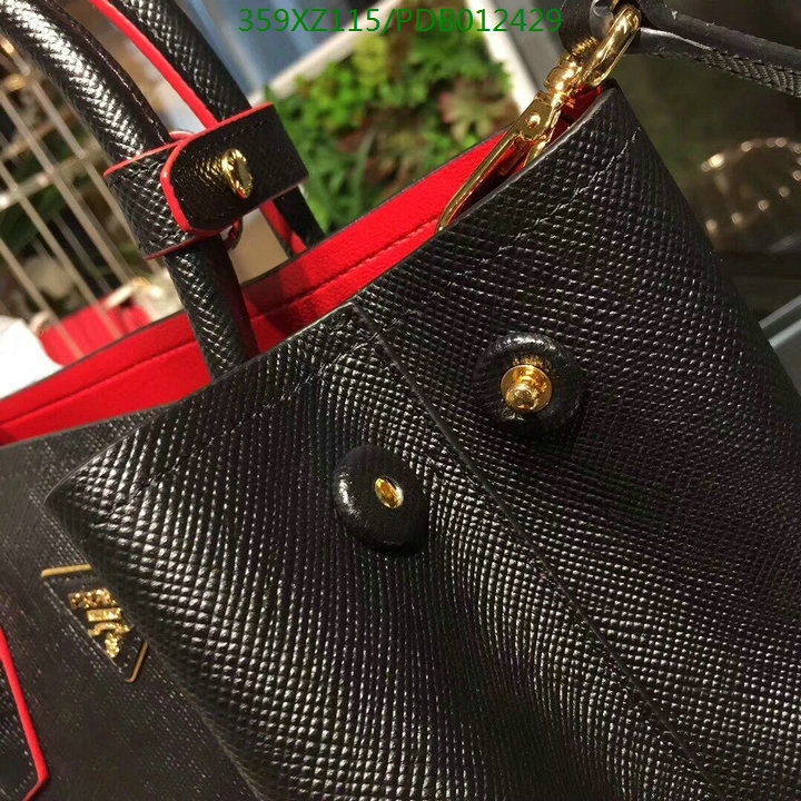 Prada Bag-(Mirror)-Handbag-,Code: PDB012429,$:359USD