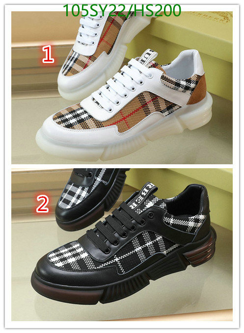 Men shoes-Burberry, Code: HS200,$: 105USD