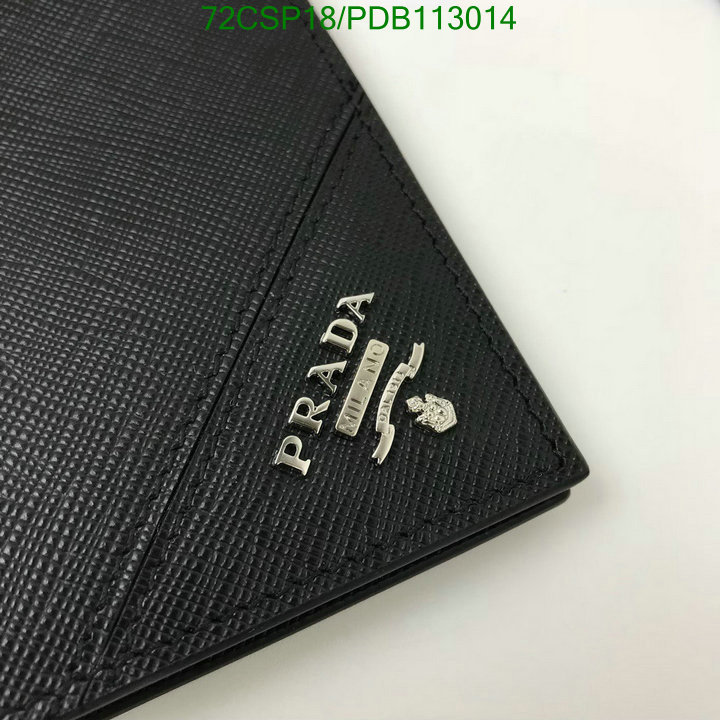 Prada Bag-(Mirror)-Wallet-,Code: PDB113014,$: 72USD