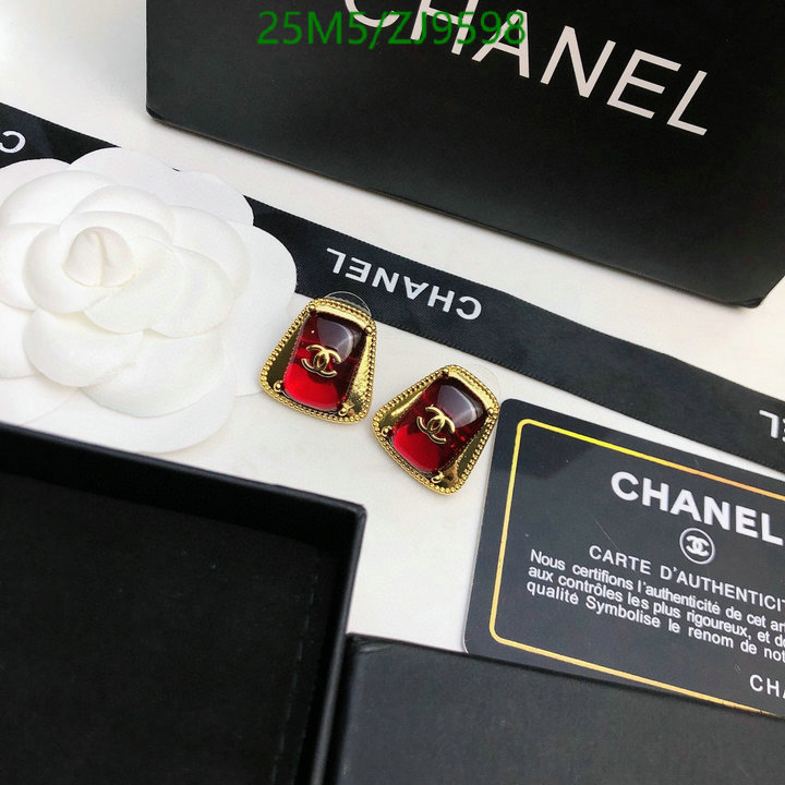 Jewelry-Chanel,Code: ZJ9598,$: 25USD