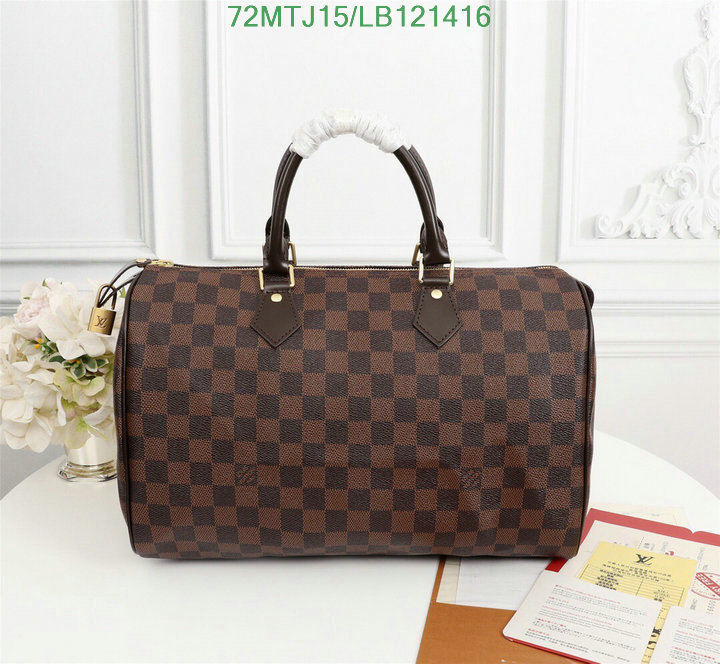 LV Bags-(4A)-Speedy-,Code: LB121416,$: 72USD