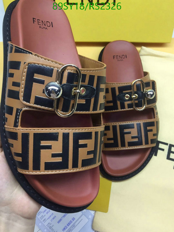 Men shoes-Fendi, Code: RS2326,$: 89USD