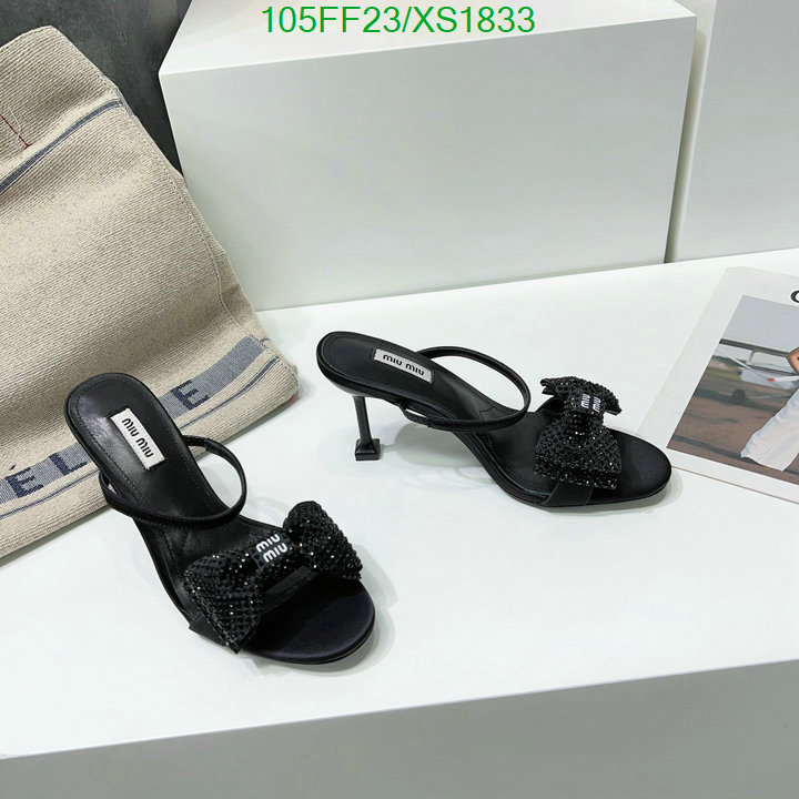 Women Shoes-Miu Miu, Code: XS1833,$: 105USD