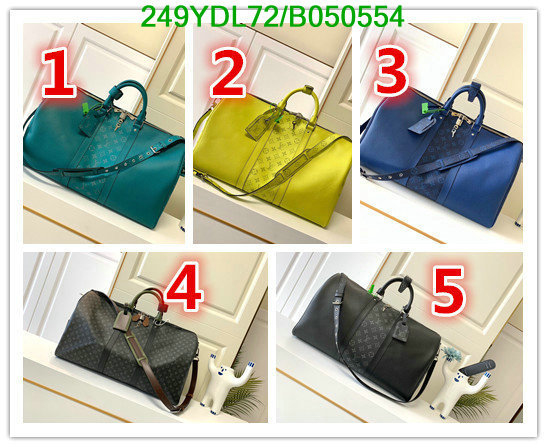 LV Bags-(Mirror)-Keepall BandouliRe 45-50-,Code: B050554,$: 249USD