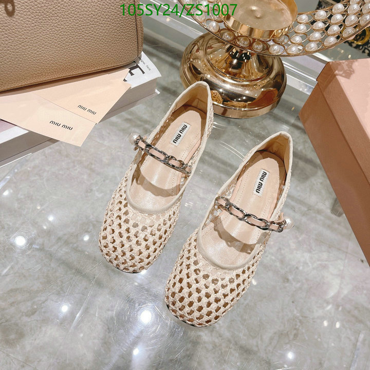 Women Shoes-Miu Miu, Code: ZS1007,$: 105USD