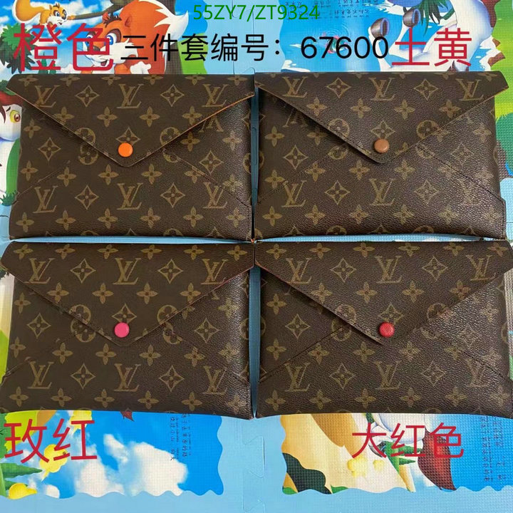 LV Bags-(4A)-Wallet-,Code: ZT9324,$: 55USD
