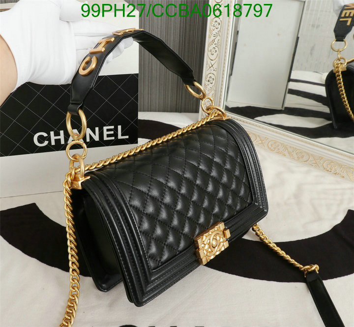 Chanel Bags ( 4A )-Le Boy,Code: CCBA0618797,$: 99USD