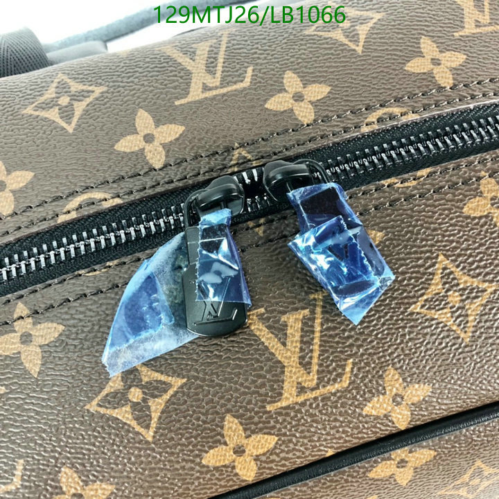 LV Bags-(4A)-Backpack-,Code: LB1066,$: 129USD