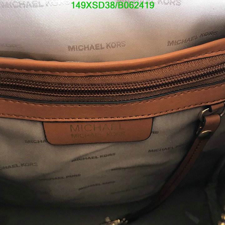 Michael Kors Bag-(Mirror)-Backpack-,Code: B062419,$: 149USD