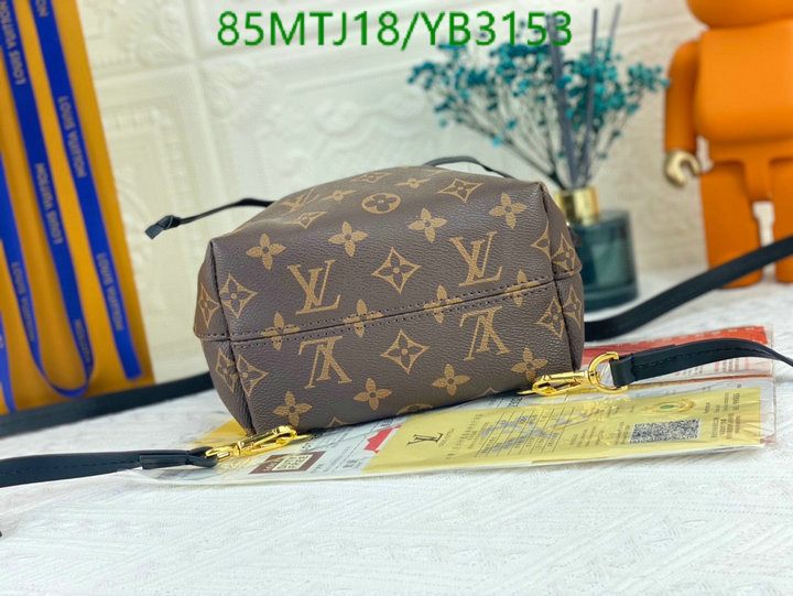 LV Bags-(4A)-Backpack-,Code: YB3153,$: 85USD